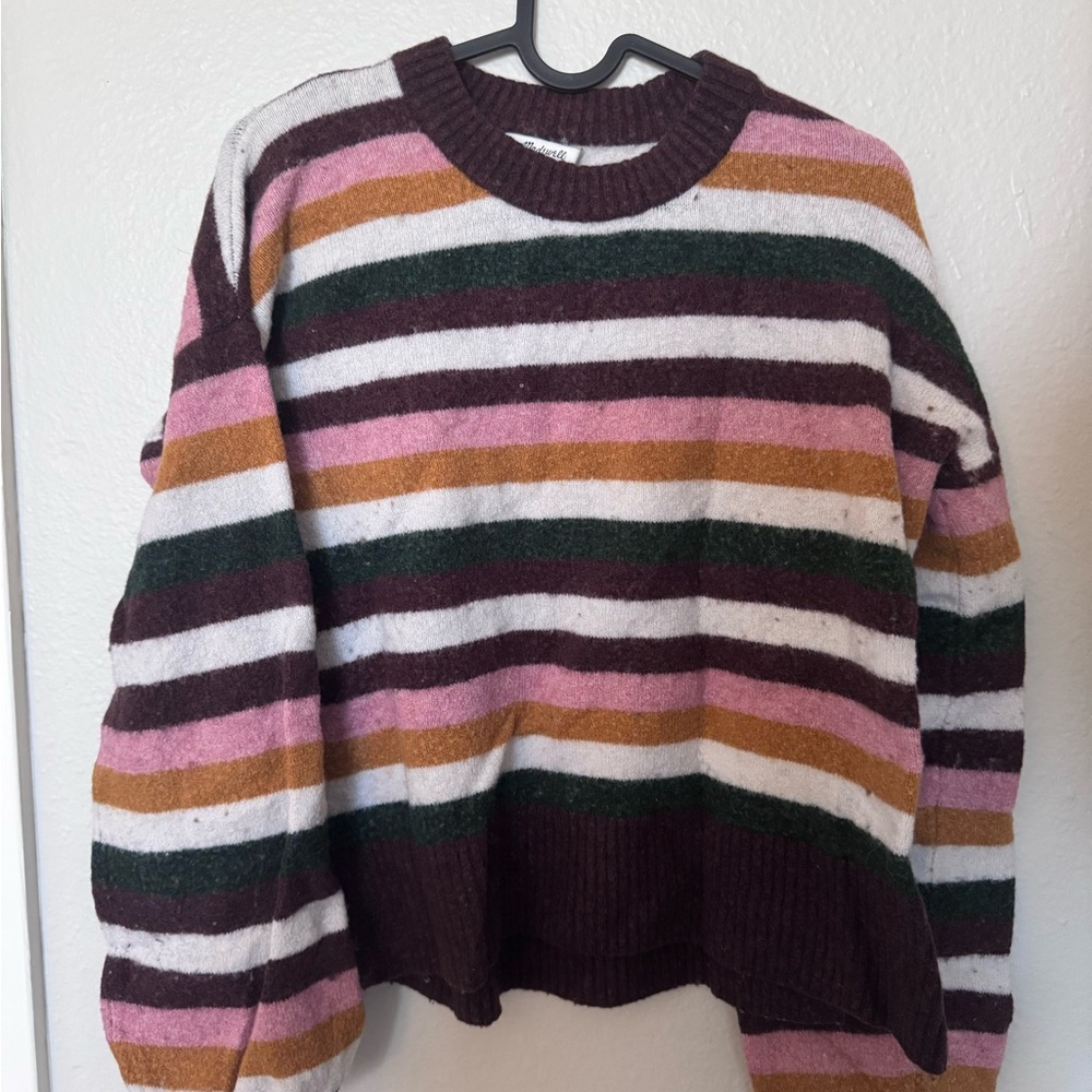 Madewell Striped Multicolor Women's Sweater
